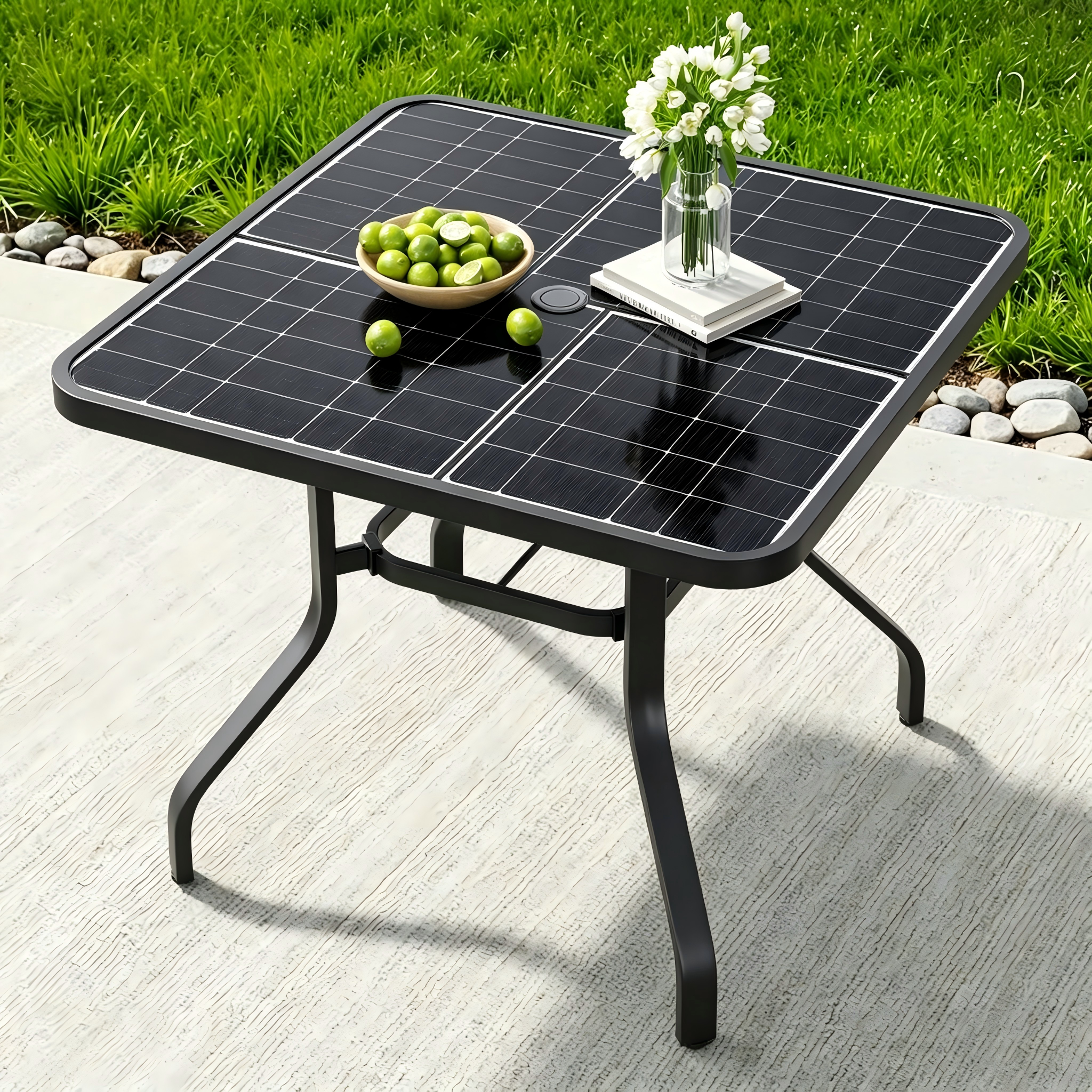 Solar Patio Table